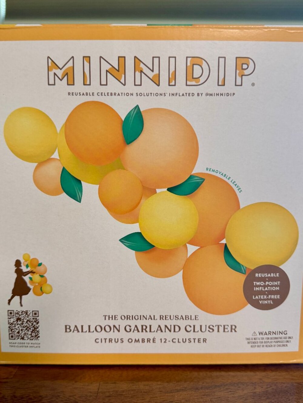 Citrus Balloon Arch